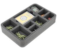 Feldherr Bandeja de Espuma Compatible con Warhammer Underworlds Spitewood - Los Heraldos de Kurnoth - Inserto Medio para miniaturas, Cartas y componentes - HS050A176