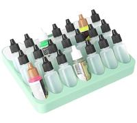 Feldherr Bastidor de Pintura 4l Really Useful Box - Inserto para 21 frascos (Ø 25 mm) + Compartimento para Accesorios - Compatible con Vallejo, Army Painter, Color:Mint 100% Recycling