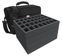 Feldherr Bolsa Maxi Compatible con 128 Botes de Pintura Citadel (12 ml / 18 ml / 24 ml)