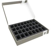 Feldherr Caja de Almacenamiento FSLB040, Compatible con 32 miniaturas