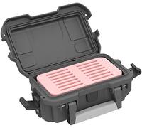 Feldherr Estuche Protector Resistente al Agua para Discos Duros SSD y HDD de 2,5 Pulgadas con 14 Compartimentos