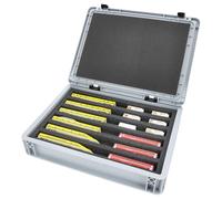Feldherr Eurobox 40 x 30 cm Set para modelismo ferroviario - Escala N - 6 Compartimentos con Inserto de Espuma para Almacenamiento y Transporte Compacto de locomotoras y vagones