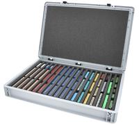 Feldherr Eurobox 60 x 40 cm Set para modelismo ferroviario - Escala Z - 18 Compartimentos con Inserto de Espuma para Almacenamiento Horizontal y Transporte Compacto de locomotoras y vagones