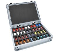 Feldherr Eurobox Set para maquetas de Coches 1:87 - Caja apilable con Inserto de Espuma para 40 vehículos - Tamaño 40 x 30 cm - Segura y organizada