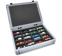 Feldherr Eurobox Set para maquetas de Coches a Escala 1:64 - Caja apilable con Inserto de Espuma para 20 vehículos de fundición - Tamaño 40 x 30 cm - Protección de vehículos