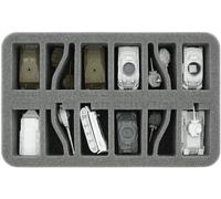Feldherr HS050A027 Bandeja de Espuma Compatible con Flames of War - 8 Tanques - Bases Medianas