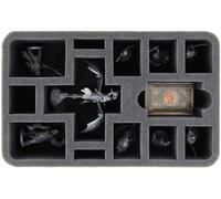 Feldherr HS070A053 Half-Size Bandeja de Espuma Compatible con El Señor de los Anillos: Viajes por la Tierra Media - Packs de Figuras