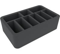 Feldherr HS080I004BO Bandeja de Espuma de tamaño Medio de 80 mm con 9 Compartimentos.