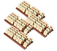 Feldherr Juego de 4 Unidades Rejilla de plástico para Rumikub - 4 Ranuras