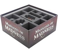 Feldherr Juego de Bandeja de Espuma Compatible con la Caja del Juego de Mesa Mansions of Madness Second Edition