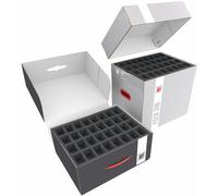 Feldherr Juego de Cajas de Almacenamiento Zombicide: Muerte Blanca - Fortaleza Helada - Protección para miniaturas y componentes - organización y Transporte Seguro