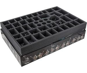 Feldherr Juego de Espuma Organizador Compatible con Warhammer Quest: Ciudad Maldita - Caja del Juego de Mesa