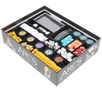 Feldherr Organizador Compatible con Arcos - Inserto + Ayuda de Juego para Caja Básica + Espacio para Líderes y Expansión Lore - Marco y Bandejas de Jugador - Cartas para Fundas