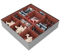 Feldherr Organizer Compatible con HeroQuest (2021): contra la Horda de Ogros - Caja del Juego de Mesa - Clasificador para Guardar Figuras y Accesorios de la expansión.
