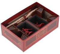 Feldherr Organizer Inserto Compatible con HeroQuest: Hero Collection - Path of The Wandering Monk | Espuma y clasificador para miniaturas, Naipes y Accesorios