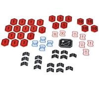 Feldherr Set de Mejora de fichas Star Wars: Unlimited - 52 fichas 3D duraderas para Contador de daño, modificador y más - Fabricadas en plástico para Mejorar la jugabilidad y la estética.