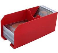 Feldherr Soporte de mazo de Cartas Incl. Graveyard para Magic: The Gathering - Commander Deck, Color:Cherry Red