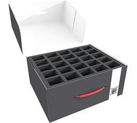 Feldherr Storage Box FSLB150 es Compatible con 75 miniaturas sobre Base Grande