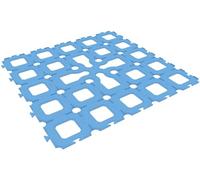 Feldherr Tile Holders Set Compatible con Undergrove - Exposición de losetas de Seta - sin Deslizamiento, Incl. loseta de Inicio + Huecos para fichas, Color:Sky Blue