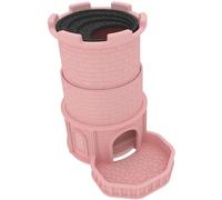 Feldherr Torre de Dados Castillo de Misterio - Compatible con HeroQuest - Ahorro de Espacio y flexibilidad - para Dados de hasta 16 mm - Plegable para Transporte fácil., Color:Rosé 100% Recycling