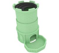Feldherr Torre de Dados Castillo de Misterio - Compatible con HeroQuest - Ahorro de Espacio y flexibilidad - para Dados de hasta 16 mm - Plegable para Transporte fácil., Color:Mint 100% Recycling