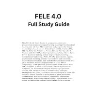 FELE 4.0 Mastery Guide: A Comprehensive Study Manual for Florida Educational Leadership Certification