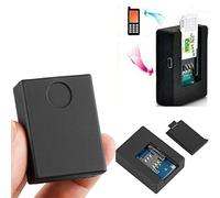 Felenny Dispositivo de escucha Grabadora de voz Mini GSM Llamadas Audio Escuchar Bug Micrófono sensible de tres bandas Oído, Dispositivo de grabación de voz, Dispositivo de escucha, Monitor de audio,