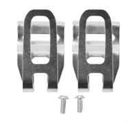 Felicafie 2 unids clip de cinturón con tornillos para taladro inalámbrico Bosch 18V para llave de impacto GSR/GDR/GDX IDH Series Herramientas Accesorios