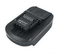 Felicafie Adaptador convertidor de baterías de 4 pines para herramientas WA3575 WA3525 WA3578 compatible con baterías Bosch-18V BAT618 BAT622 BAT609, carcasa negra