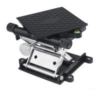 Felicafie Elevador de mesa de enrutador de aluminio, soporte de estante de elevación de grabado de carpintería de 3.6x3.6 pulgadas, altura ajustable 47-110 mm plataforma de laboratorio de precisión