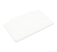 Felicafie Funda de repuesto para consola de juegos/carcasa con recortes precisos, accesorio de funda protectora delgada compatible con fundas transparentes (blanco)