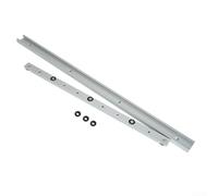 Felicafie Juego de guía de inglete y barra de aleación de aluminio, para sierra de mesa, ranura en T de 600 mm con calibre de inglete de 300 mm o 450 mm, para plantilla de carpintería de precisión