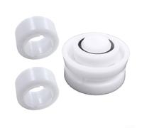 Felicafie Kit de guía de rodamiento de rodillos para Hayward para limpiadores robóticos de piscinas TigerShark, piezas de repuesto RCX26000 y RCX26001, rendimiento de limpieza mejorado (3 piezas)