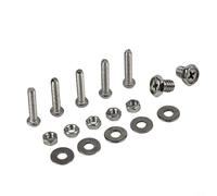 Felicafie Soporte de montaje en esquina exterior para Eufy para SoloCam S340 y cámara de reflector, adaptador de pared de acero inoxidable para cámaras CCTV PTZ, plateado (juego de tornillos)