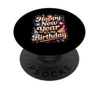 Felice Anno Nuovo 2026 È la celebrazione Della MIA Festa di PopSockets PopGrip Adhesivo