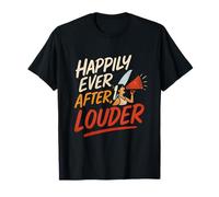 Felices para Siempre, megáfono de Novia más Fuerte Camiseta