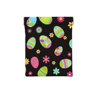 Felices Pascuas Coloridos Huevos De Pascua, Squeeze Top Wallet Bolsa de Almacenamiento para Mujer Monedero pequeño Bolsa de Cambio