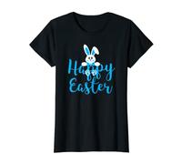 Felices Pascuas Mujeres Niños Conejito de Pascua Camiseta