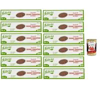 Felicia Spaghetti di Grano Saraceno Integrale,Pasta con 100% trigo sarraceno, natural sin gluten, paquete con 12 x 340 g + lata italiana gourmet Polpa di Pomodoro de 400 g