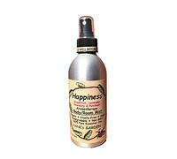 Felicidad cuerpo y habitación Mist - Spray de aromaterapia con aceites esenciales de lavanda, pomelo, Romero y pachuli - 4 oz - respetuoso con el medio ambiente Natural, Vegan, ecológica, biodegradable, Non OMG