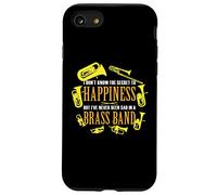 Felicidad es Divertida Broma o Humor Brass Band Orgullo Carcasa para iPhone SE (2020) / 7/8