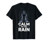 Felicidad Es Lluvia Calm In The Rain Pluviófilo Camiseta