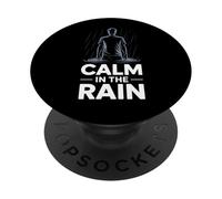 Felicidad Es Lluvia Calm In The Rain Pluviófilo PopSockets PopGrip Adhesivo
