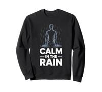 Felicidad Es Lluvia Calm In The Rain Pluviófilo Sudadera