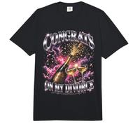 Felicidades por mi Fiesta de Divorcio Divertido Comfort Colors Adult Heavyweight T-Shirt
