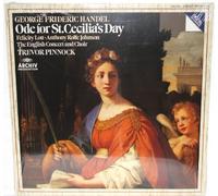 Felicity Lott - soprano - Archiv - 419 220 - 1: George Frideric Handel - Ode for St. Cecilia's Day: Trevor Pinnock: LP
