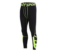 FELiCON Mallas Deportivas de compresión para Hombre, Pantalones de Ciclismo para Gimnasio, Ropa Deportiva Transpirable para Entrenamiento, Mallas para Correr, Pantalones de Entrenamiento Profesional