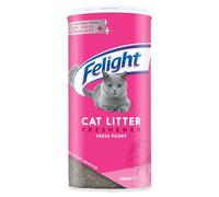 Felight - Ambientador Antibacteriano para Arena de Gatos, Aroma Floral de peonía, Control eficaz de olores, frescura más Duradera, Fabricado en el Reino Unido (300 ml)