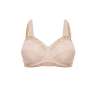 Felina 327-34 Women's Melina Sand Beige Embroidery Non-Wired Support Coverage Full Cup Bra 105C