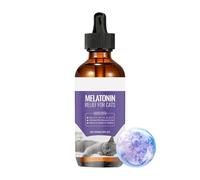 Feline Calm Drops - Cat Sleep Aid for Relaxation | Natural Liquid with 60ml Bottle, Stress Relief Formula, Travel Home Health Support, Kittens, Small, Medium, Large Breed, Care